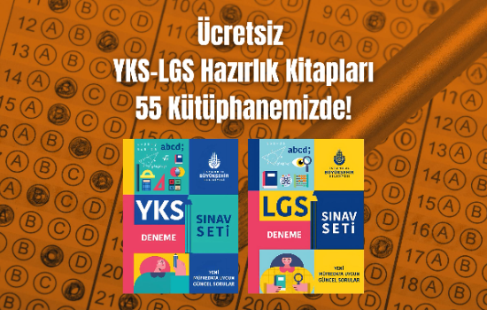 YKS- LGS Hazırlık Kitapları 55 Kütüphanemizde