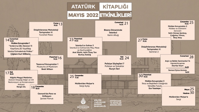 Atatürk Kitaplığı Mayıs Ayı Etkinlik Takvimi